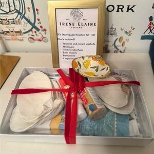 Irene Elaine DIY Decoupage Seashell Kit